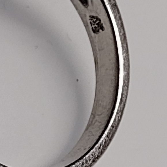 Sterling silver amethyst flower ring - Picture 7 of 9